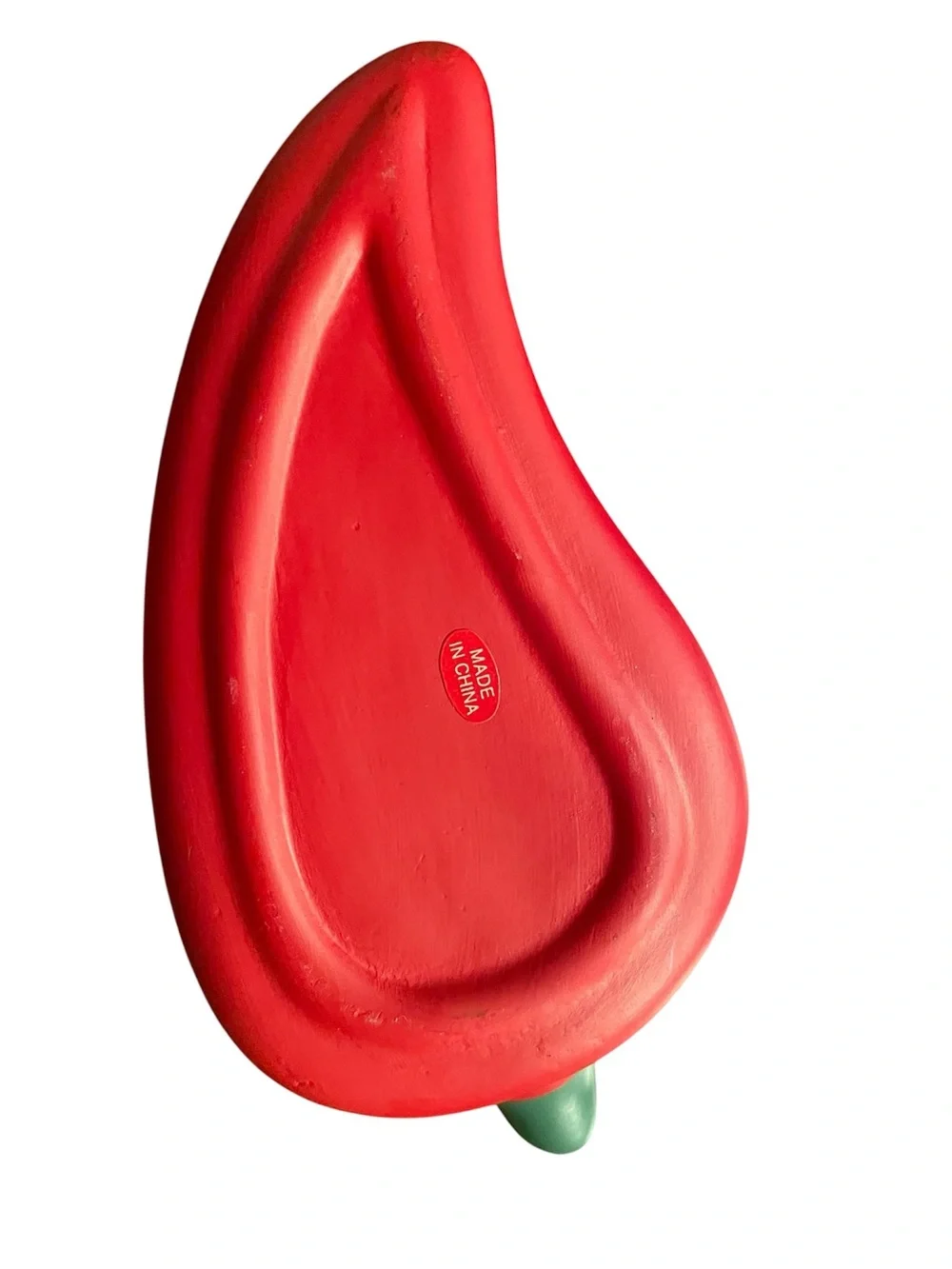 🌶️Ceramic Chili Pepper Dish in Red and Green.